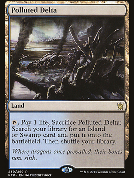 Polluted Delta (KTK-239) - Khans of Tarkir