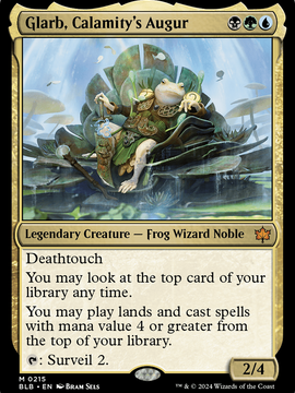 Glarb, Calamity's Augur (BLB-215) - Bloomburrow