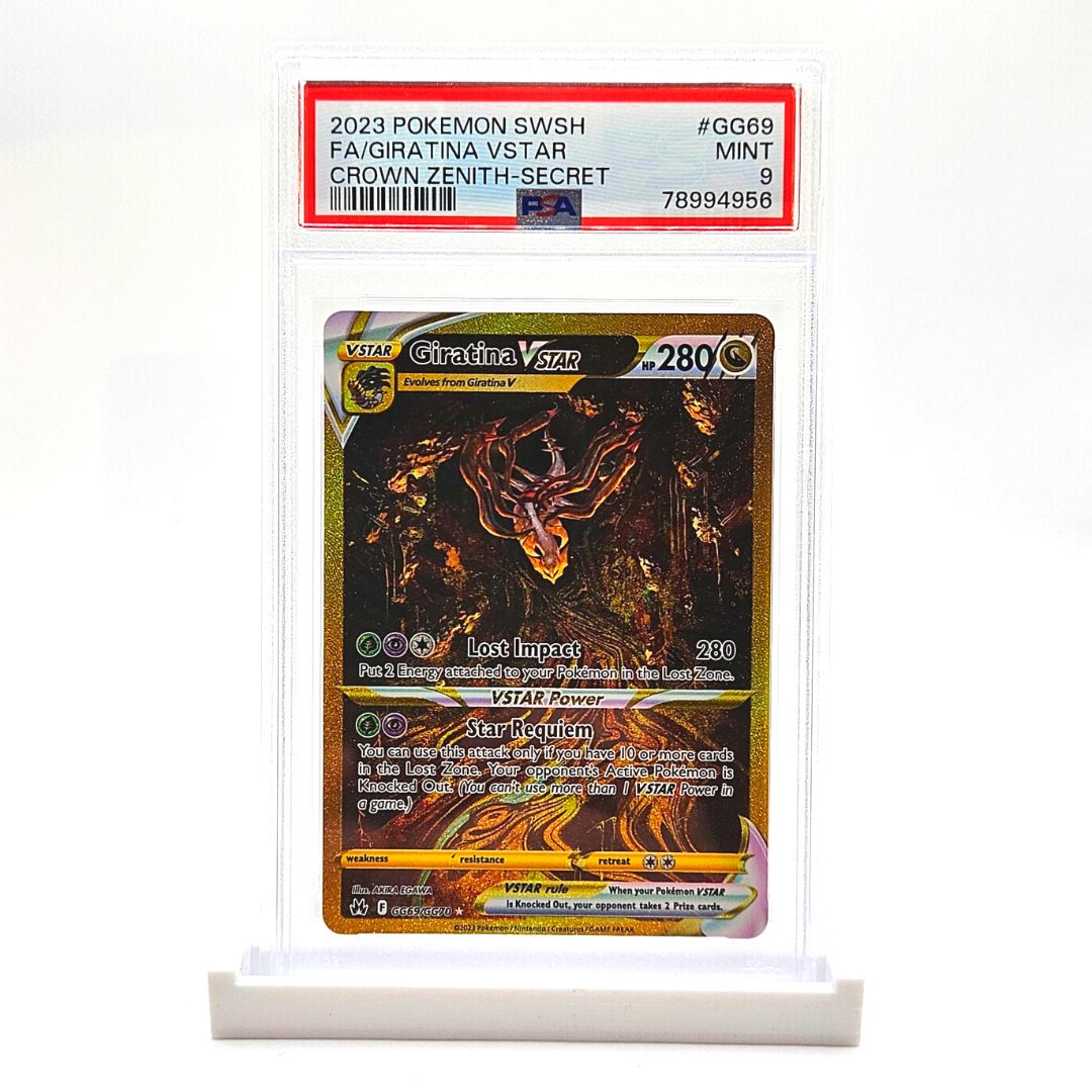 Giratina Vstar GG69/GG70 SECRET RARE Crown Zenith Pokemon Card NEAR MINT