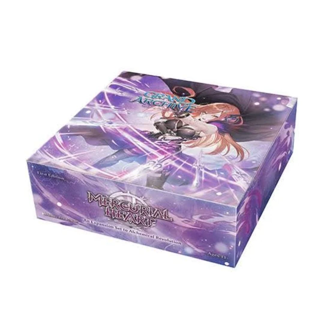GRAND ARCHIVE TCG MERCURIAL HEART 1ST ED BOOSTER