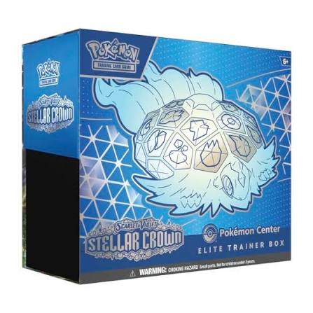 Pokémon - Scarlet & Violet - Stellar Crown Pokemon Center Elite Trainer Box