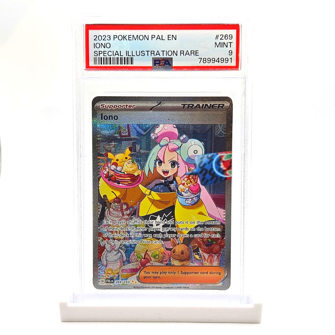iono rare card | 2024 POKEMON PAF EN-PALDEAN FATES 237 | SPECIAL ILLUSTRATION | PSA GEM MT 10 | CardsHQ Featuring the character Iono Iono (Shining Revelry 69) -