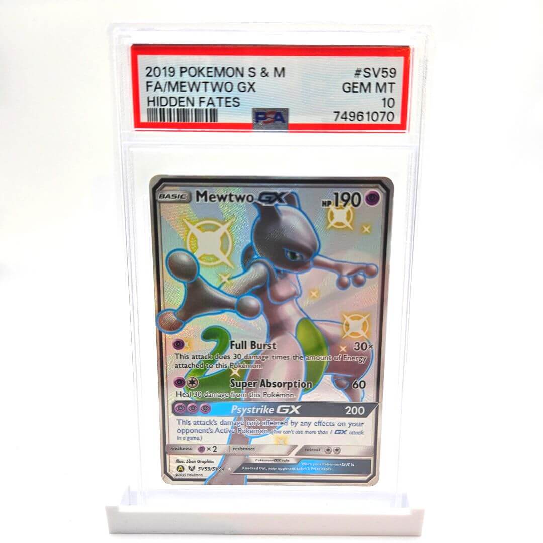 PSA 10 Mewtwo GX - Sun & moon Hidden Fates