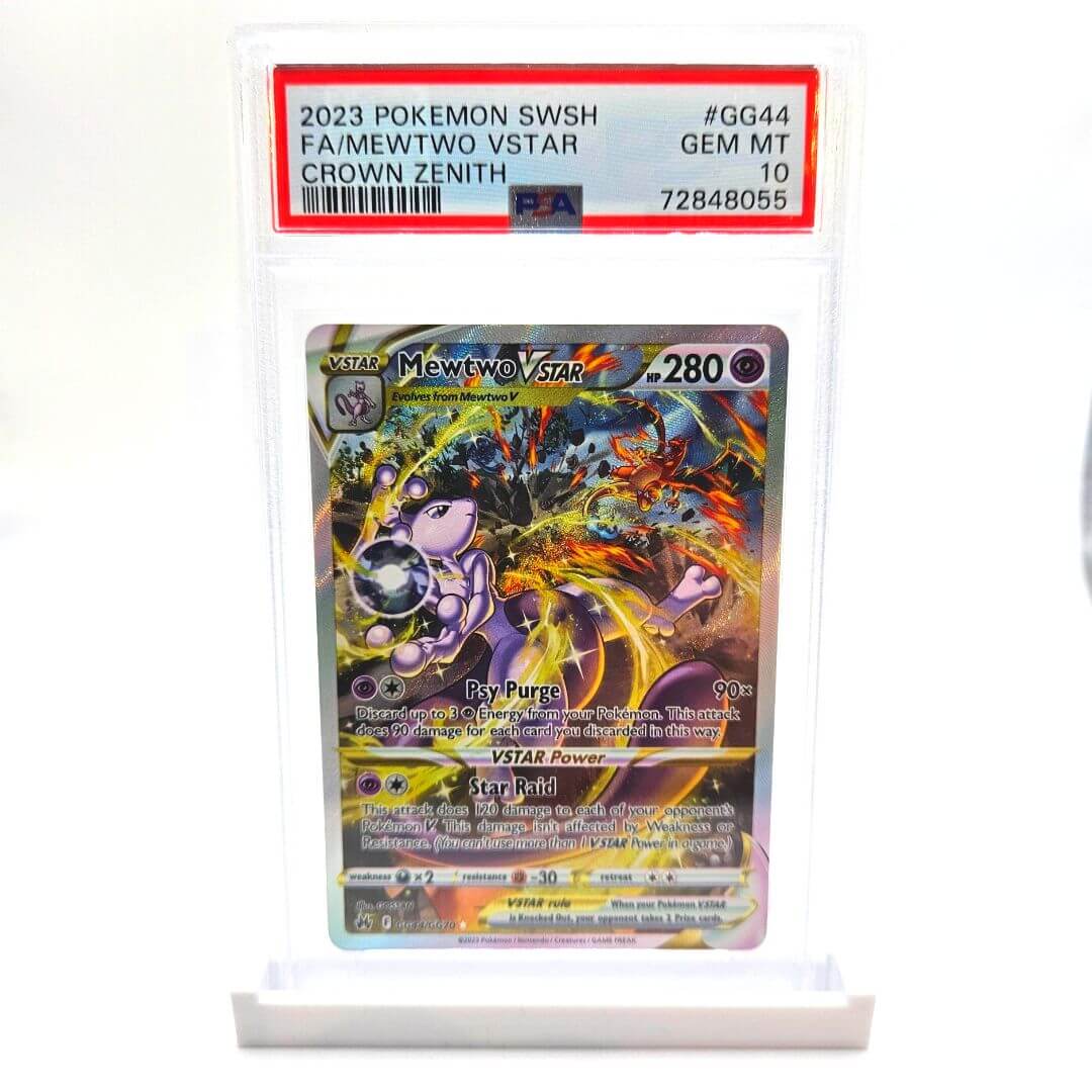 PSa 10 Mewtwo Vstar - Crown Zenith Slab
