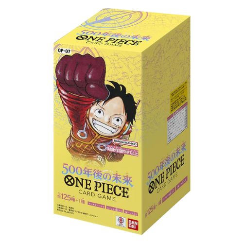 One Piece OP-07 500 Years In The Future Japanese Booster Box