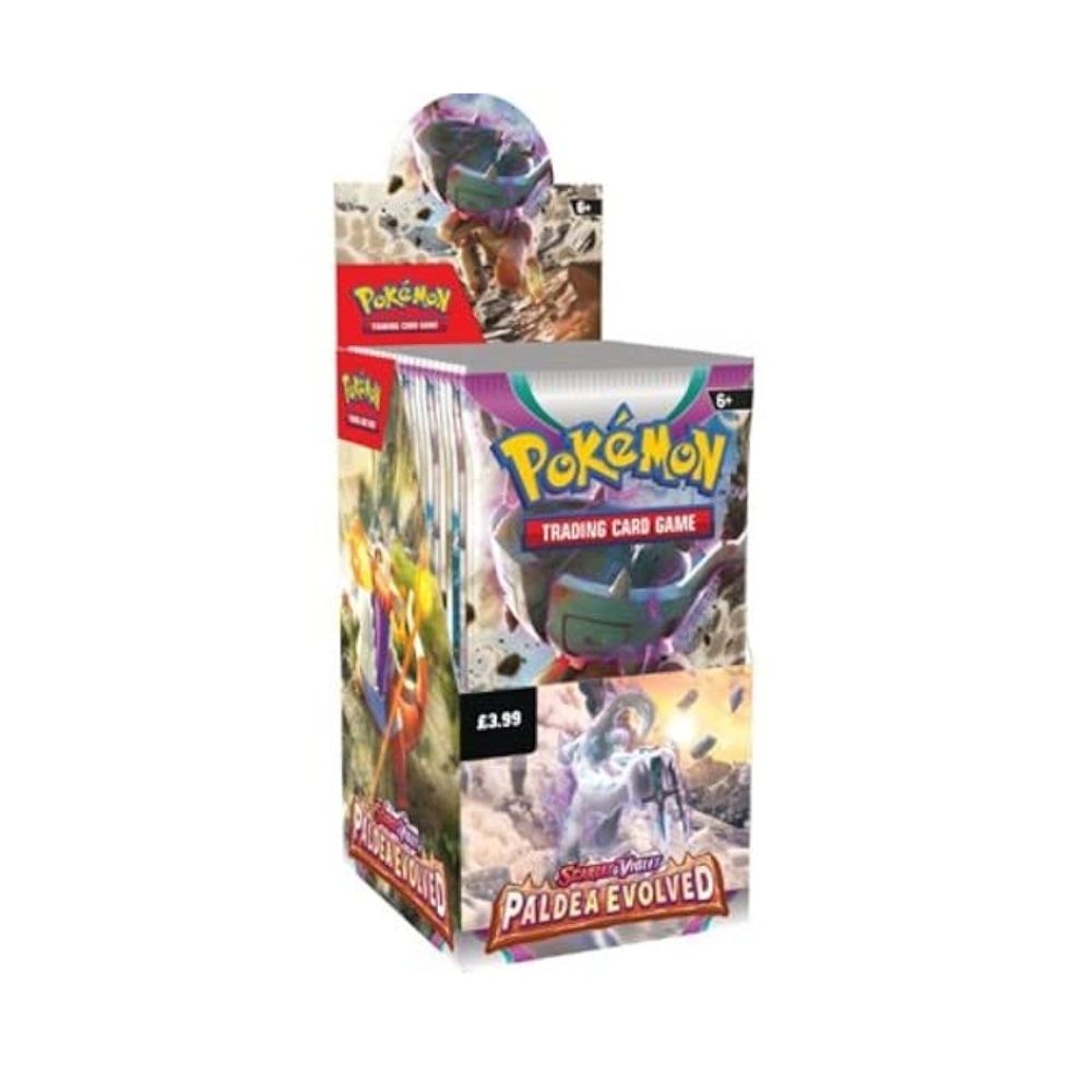 Pokmon - SV: Paldea Evolved- 18 Pack - Half Booster Box Danireon Cards & Games Pokmon - SV: Paldea Evolved- 18 Pack - Half Booster Box Danireon Cards & Games