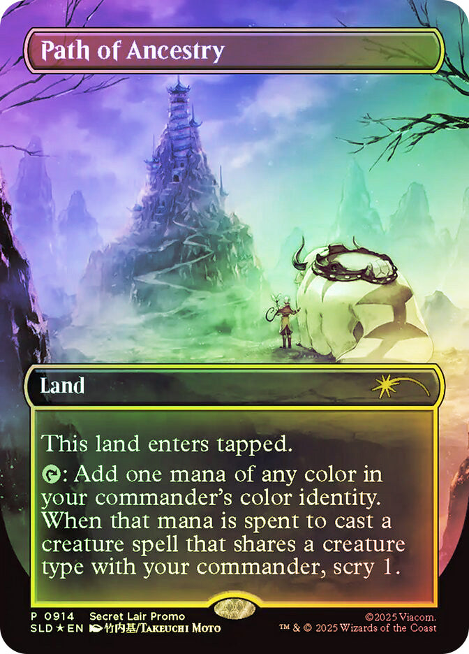 MTG - Secret Lair Showcase x Avatar The Last Airbender: Path Of Ancestry - Rainbow Foil Edition
