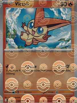 Victini (Poke Ball Pattern) 12 - SV Black Bolt Holofoil