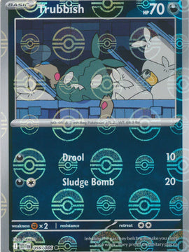 Trubbish (Poke Ball Pattern) 59 - SV White Flare Holofoil