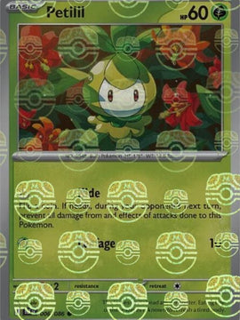 Petilil (Master Ball Pattern) 6 - SV Black Bolt Holofoil