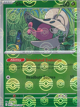 Shelmet (Poke Ball Pattern) 8 - SV White Flare Holofoil
