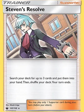 Steven's Resolve (145/168) [Sun & Moon: Celestial Storm]
