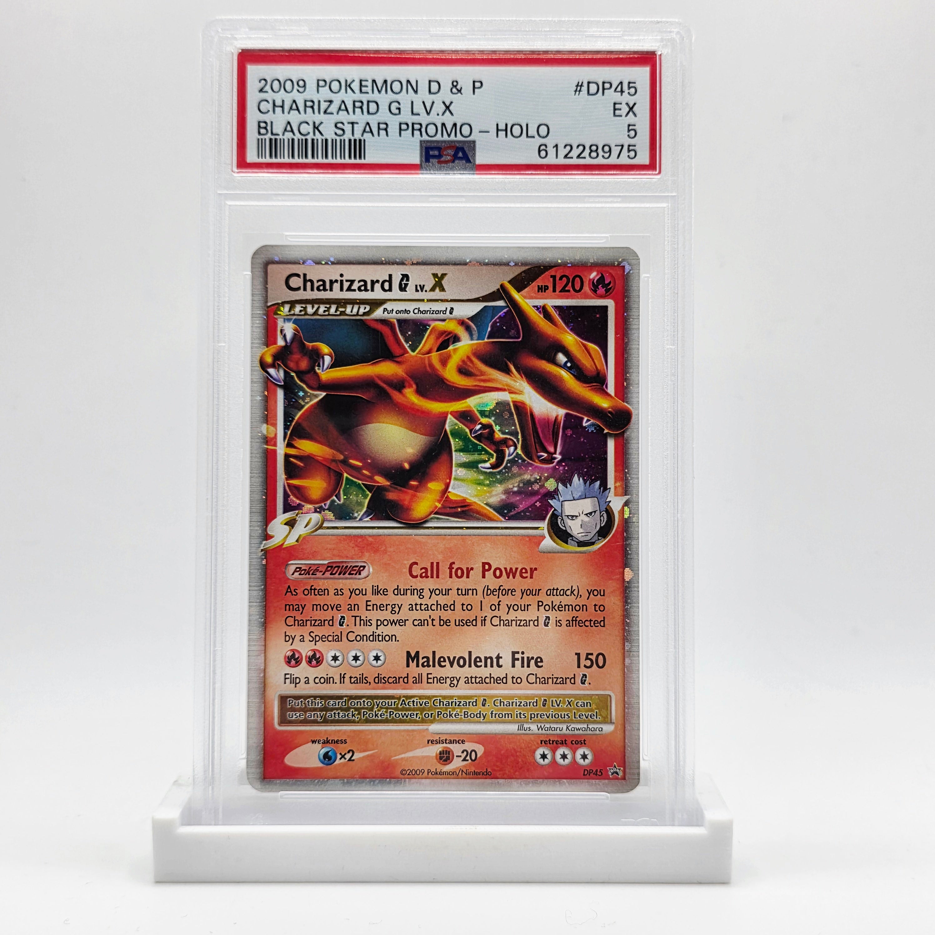 PSA 5 Charizard G LV.X Holo - 2009 Pokmon Diamond and Pearl Promo Danireon Cards & Games PSA 5 Charizard G LV.X Holo - 2009 Pokmon Diamond and Pearl Promo Danireon Cards & Games
