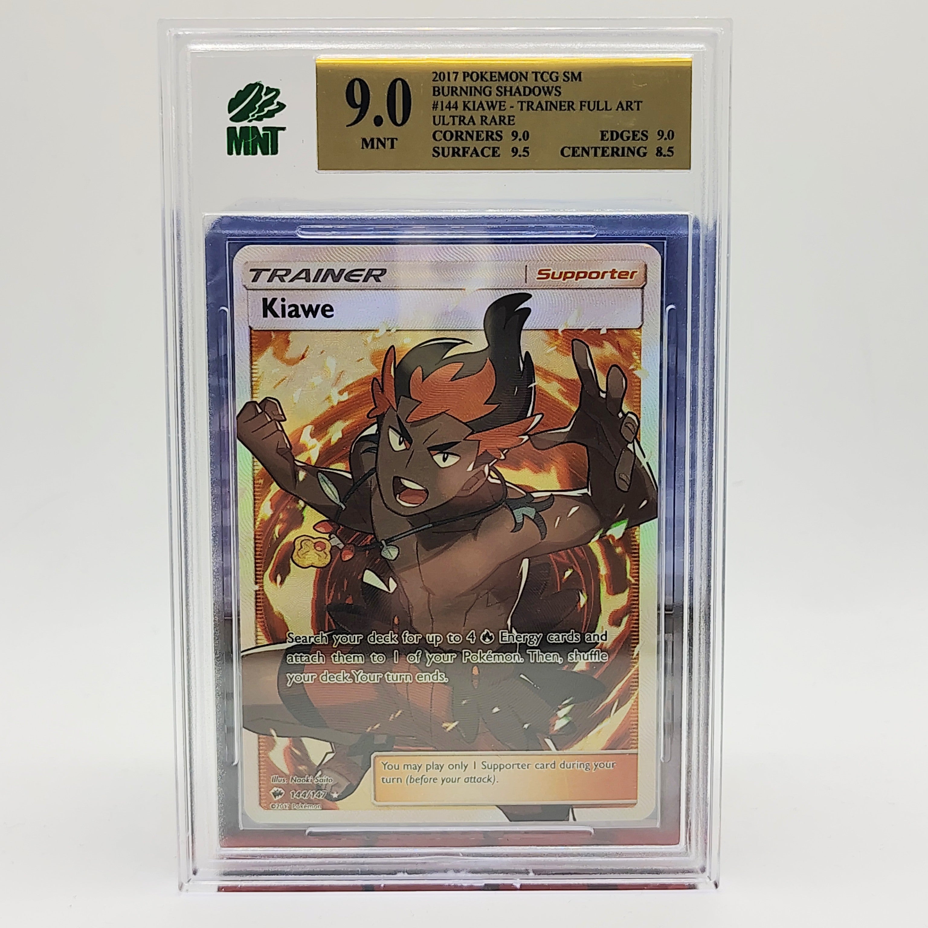kiawe pokemon card MNT 9 Kiawe Full Art