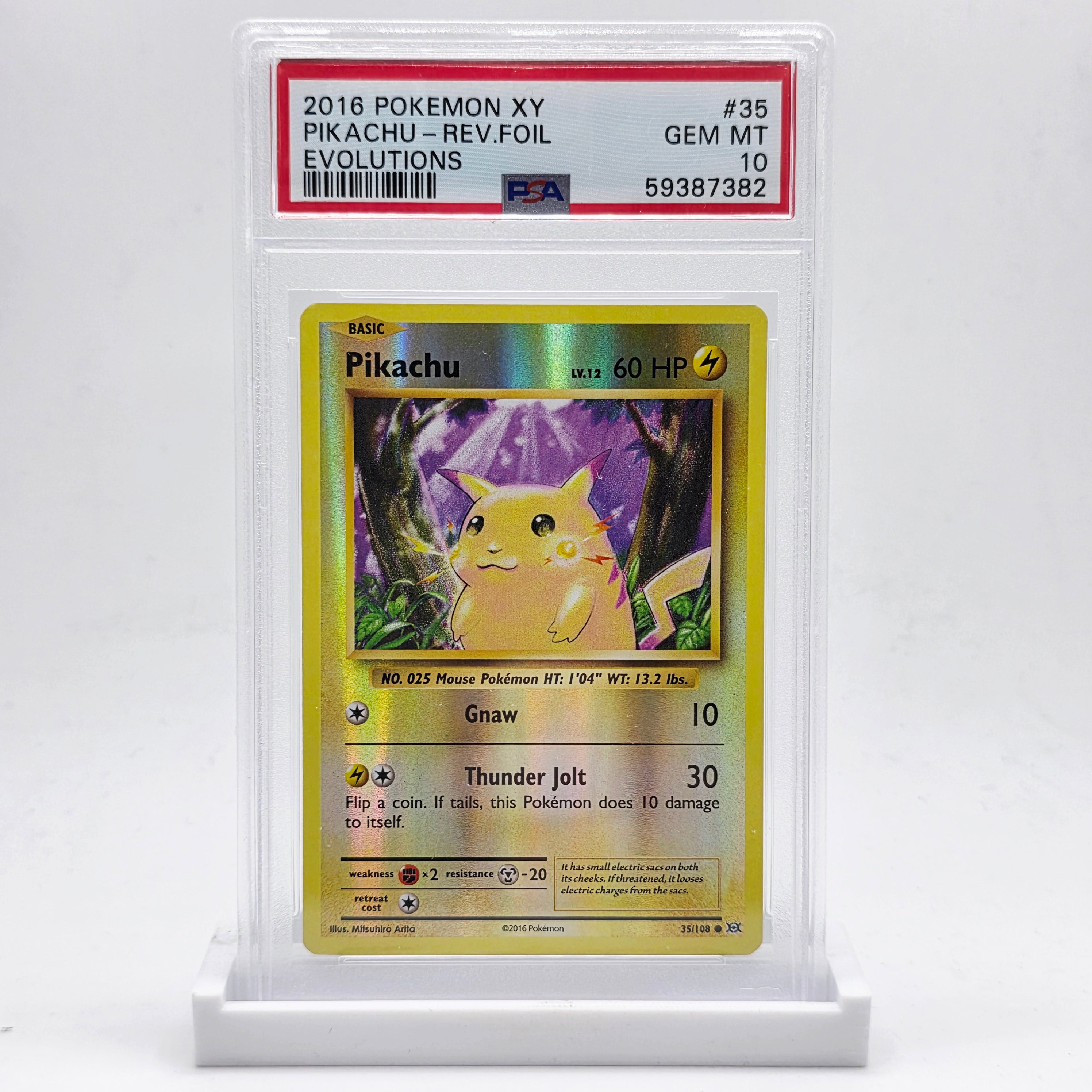 PSA 10 Pikachu Reverse Foil