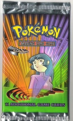 Pokemon Gym Challegne Unlimited Booster Pack - Sabrina Artwork