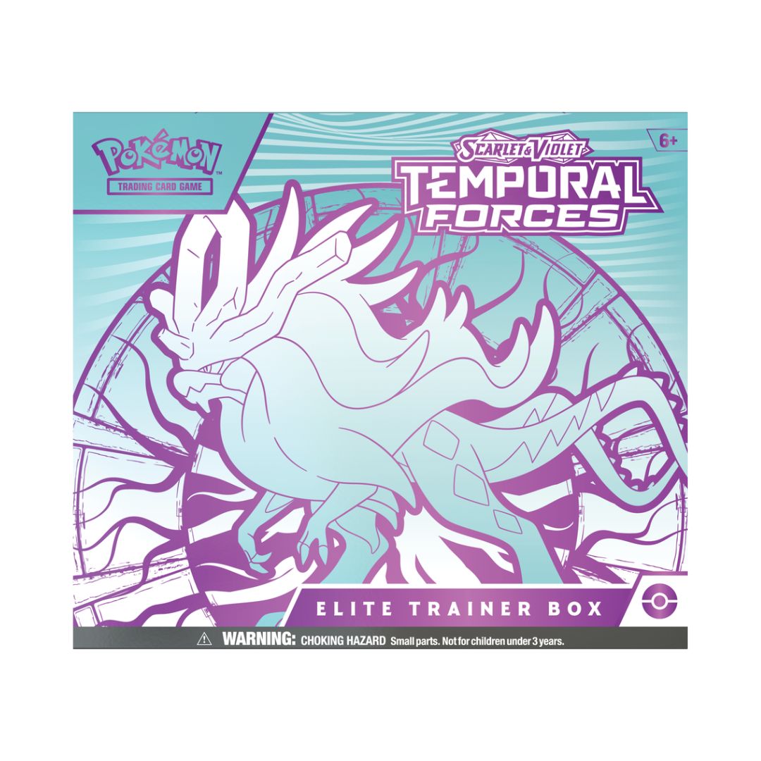 Pokémon Scarlet & Violet Temporal Forces Elite Trainer Box - Walking Wake
