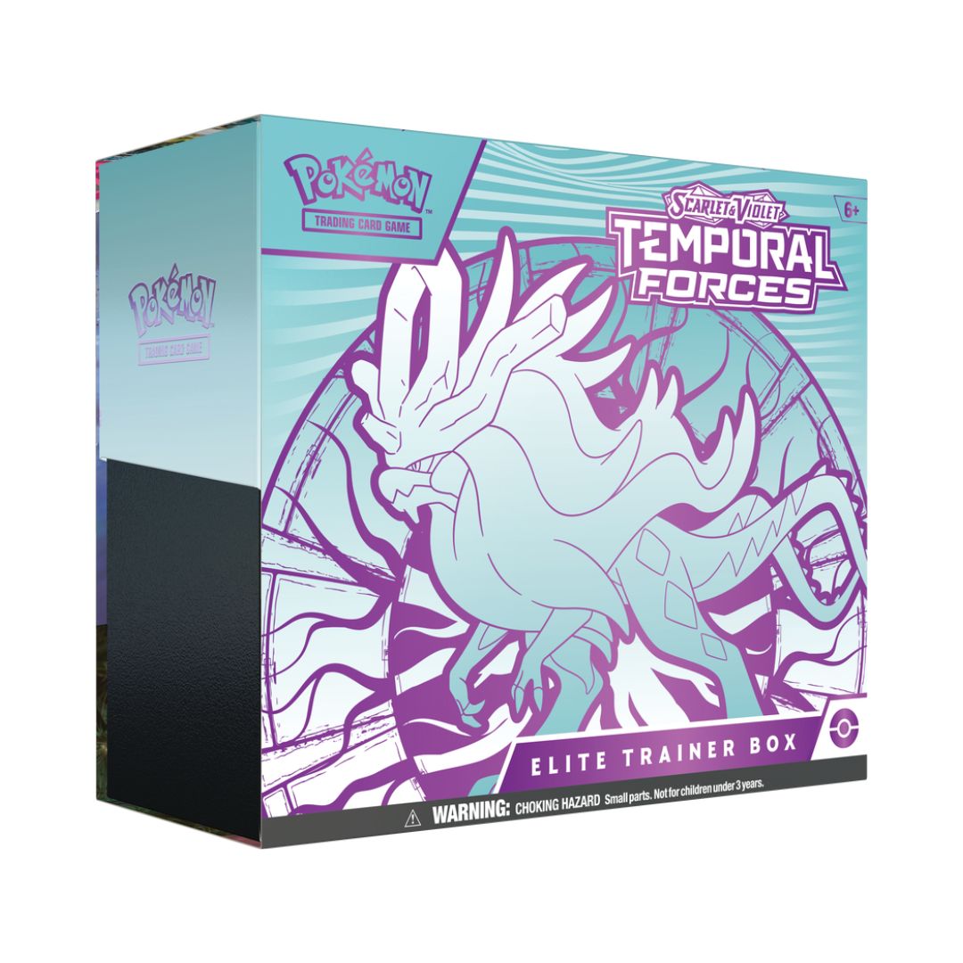 Pokémon Scarlet & Violet Temporal Forces Elite Trainer Box - Walking Wake