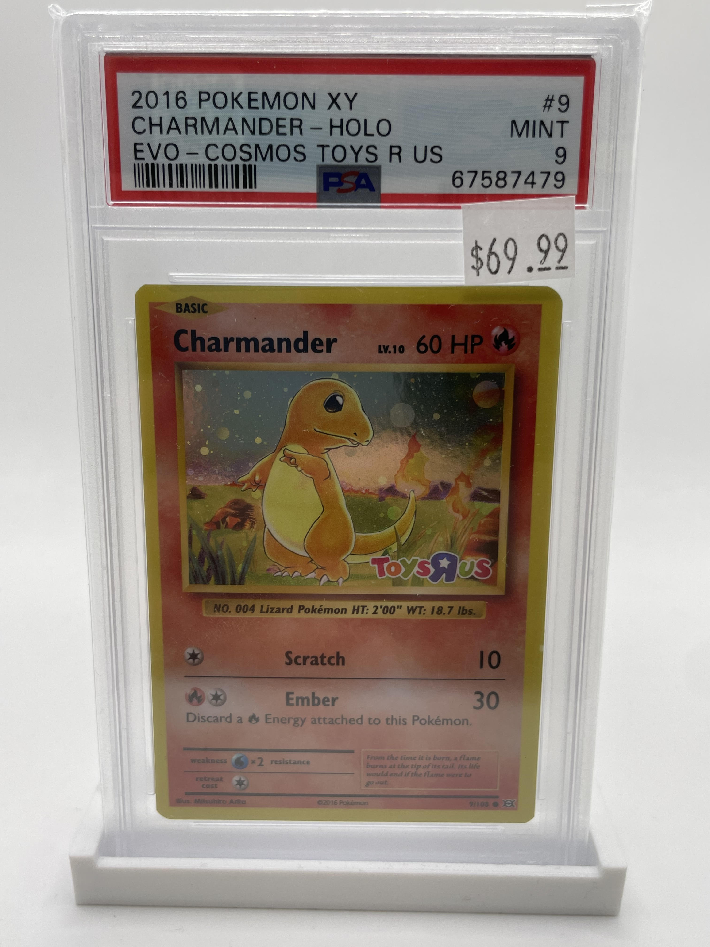 PSA Charmander Toys R Us Promo – Danireon Cards Games