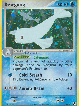 Dewgong (3/112) [EX: FireRed & LeafGreen]