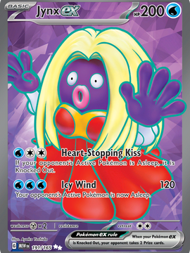 Jynx ex (191/165) [Scarlet & Violet: 151]