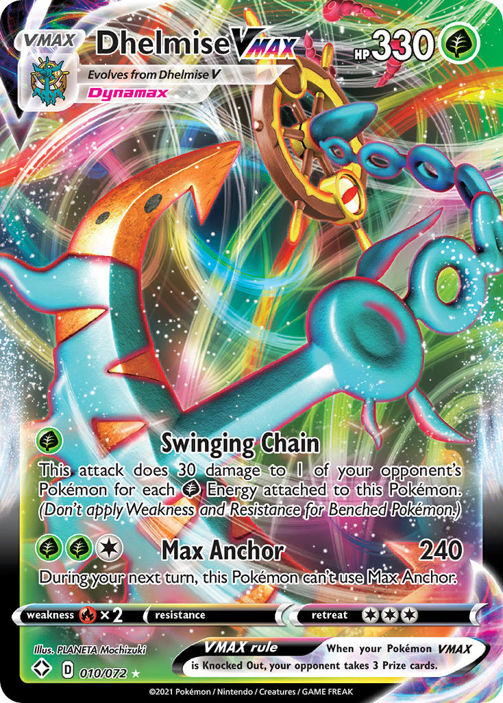 all of the vmax pokemon cards VMAX