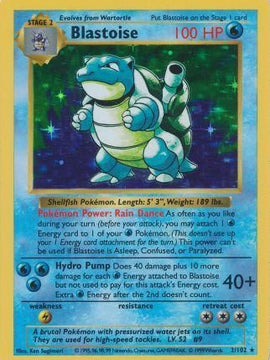 Blastoise (2/102) [Base Set Shadowless Unlimited]