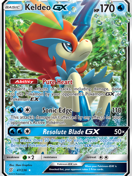 Keldeo GX (47/236) [Sun & Moon: Unified Minds]