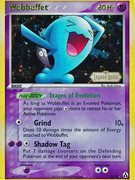 Wobbuffet (28/92) (Stamped) [EX: Legend Maker]