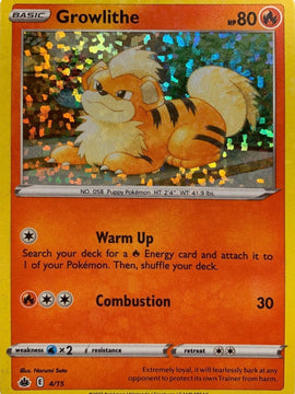 Growlithe (4/15) [McDonald's Promos: Match Battle]
