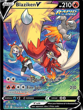 Blaziken V (TG14/TG30) [Sword & Shield: Silver Tempest]