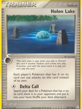 Holon Lake (87/110) [EX: Holon Phantoms]