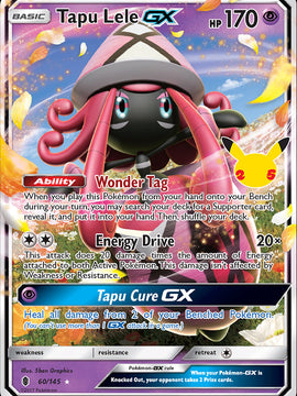 Tapu Lele GX (60/145) [Celebrations: 25th Anniversary - Classic Collection]