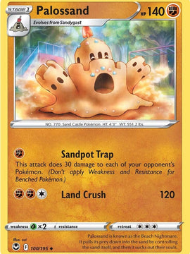 Palossand (100/195) [Sword & Shield: Silver Tempest]