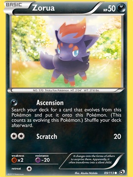 Zorua (89/113) [Black & White: Legendary Treasures]