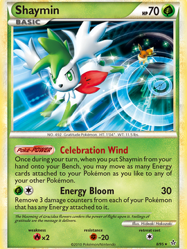 Shaymin (8/95) [HeartGold & SoulSilver: Unleashed]