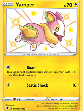 Yamper (SV039/SV122) [Sword & Shield: Shining Fates]