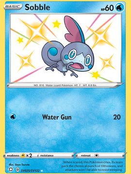 Sobble (SV025/SV122) [Sword & Shield: Shining Fates]