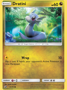 Dratini (34/70) [Sun & Moon: Dragon Majesty]