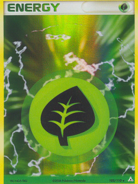 Grass Energy (105/110) [EX: Holon Phantoms]