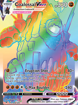 Coalossal VMAX (189/185) [Sword & Shield: Vivid Voltage]
