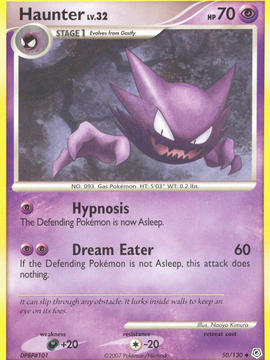 Haunter (50/130) [Diamond & Pearl: Base Set]