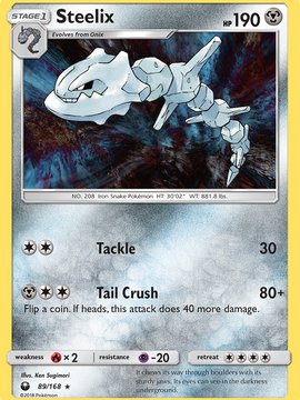 Steelix (89/168) [Sun & Moon: Celestial Storm]