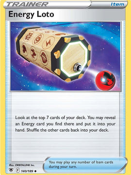 Energy Loto (140/189) [Sword & Shield: Astral Radiance]