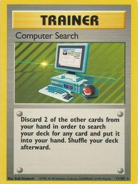 Computer Search (71/102) [Base Set Unlimited]
