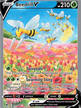 Beedrill V (161/189) [Sword & Shield: Astral Radiance]