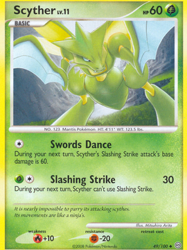 Scyther (49/100) [Diamond & Pearl: Stormfront]