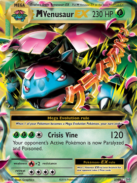 M Venusaur EX (2/108) [XY: Evolutions]