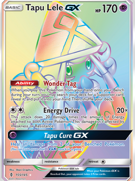 Tapu Lele GX (155/145) [Sun & Moon: Guardians Rising]