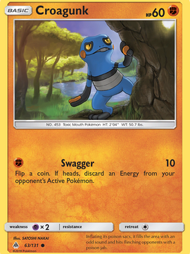 Croagunk (63/131) [Sun & Moon: Forbidden Light]